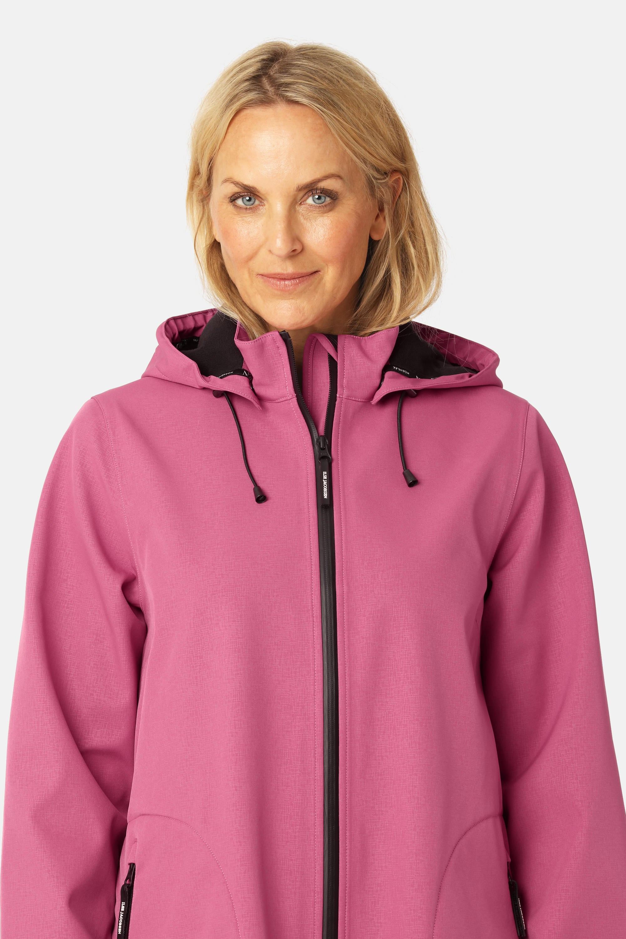 Softshell Raincoat A-line - Magenta Haze